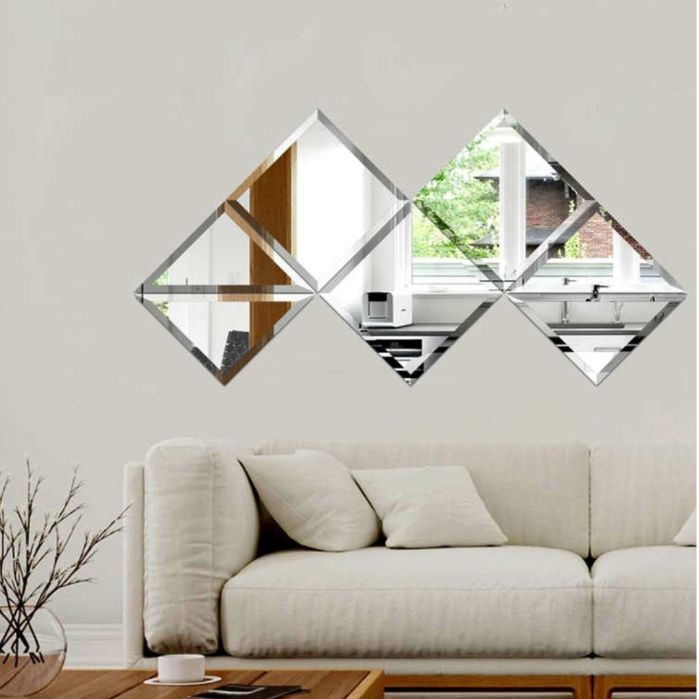 آینه دکوراتیو طرح مربع 3