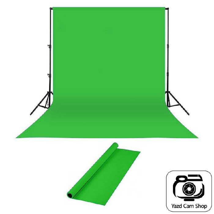فون سبز کروماکی سایز 5*3 ( پرده سبز کروماکی )