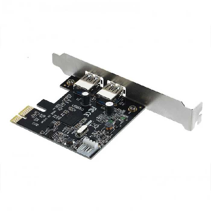 هاب USB3.0 دو پورت PCI پی نت | ژیوار مارکت - لپتاپ استوک، لوازم جانبی موبایل و کامپیوتر