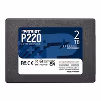 قیمت و خرید اس اس دی 2 ترابایت 2.5 اینچ SATA پاتریوت مدل P220 | یاس ارتباط
