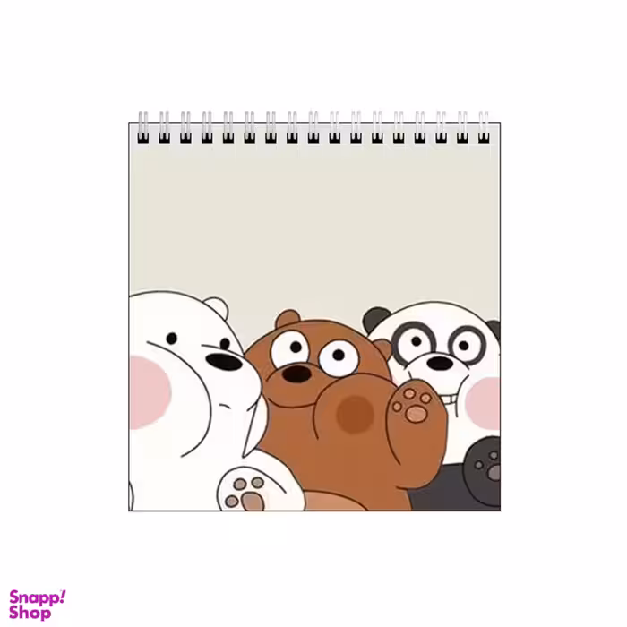 دفتر طراحی بامبیلیپ طرح خرس های کله فندوقی کد 3553985