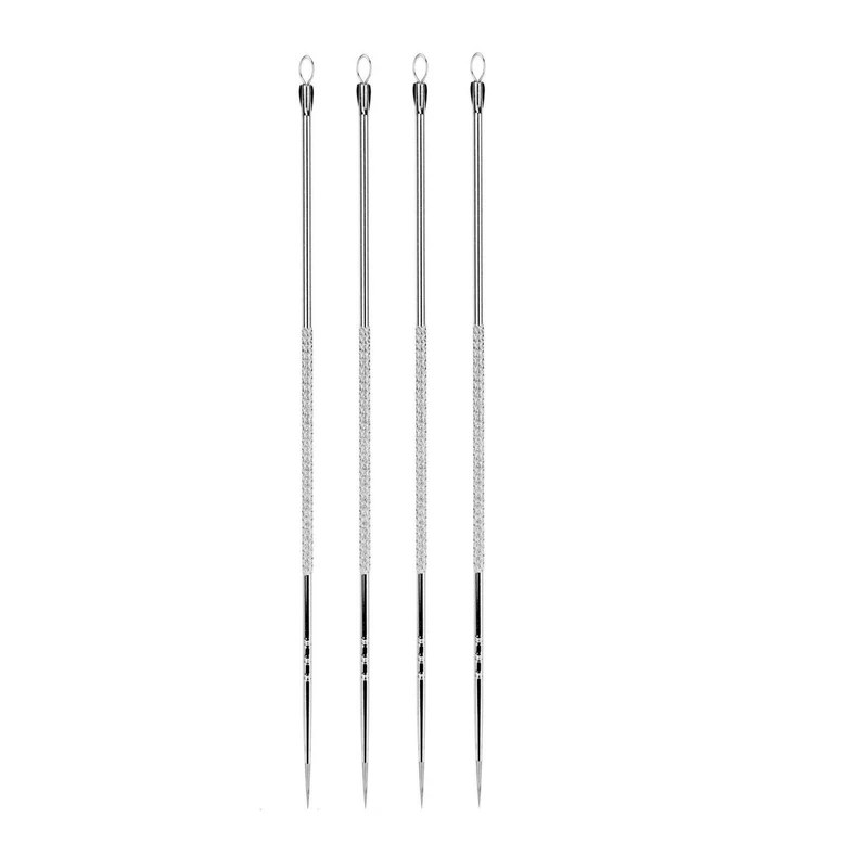 پیلینگ صورت کد AK93i مجموعه 4 عددی  استیل