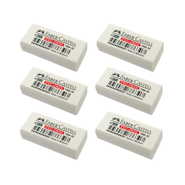 پاک کن فابر کاستل مدل 188730 بسته 6 عددی