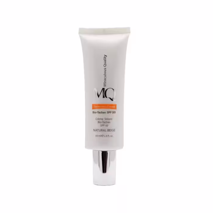کرم ضد آفتاب بایوتاچ بژ طبیعی ام کیو SPF50 - فروشگاه میرکمالی