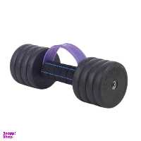 دمبل وزنه پویا مدل روکش دار وزن 3 کیلوگرم