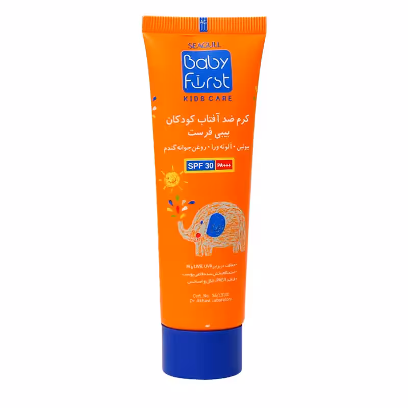 کرم ضد آفتاب کودک سی گل spf 30