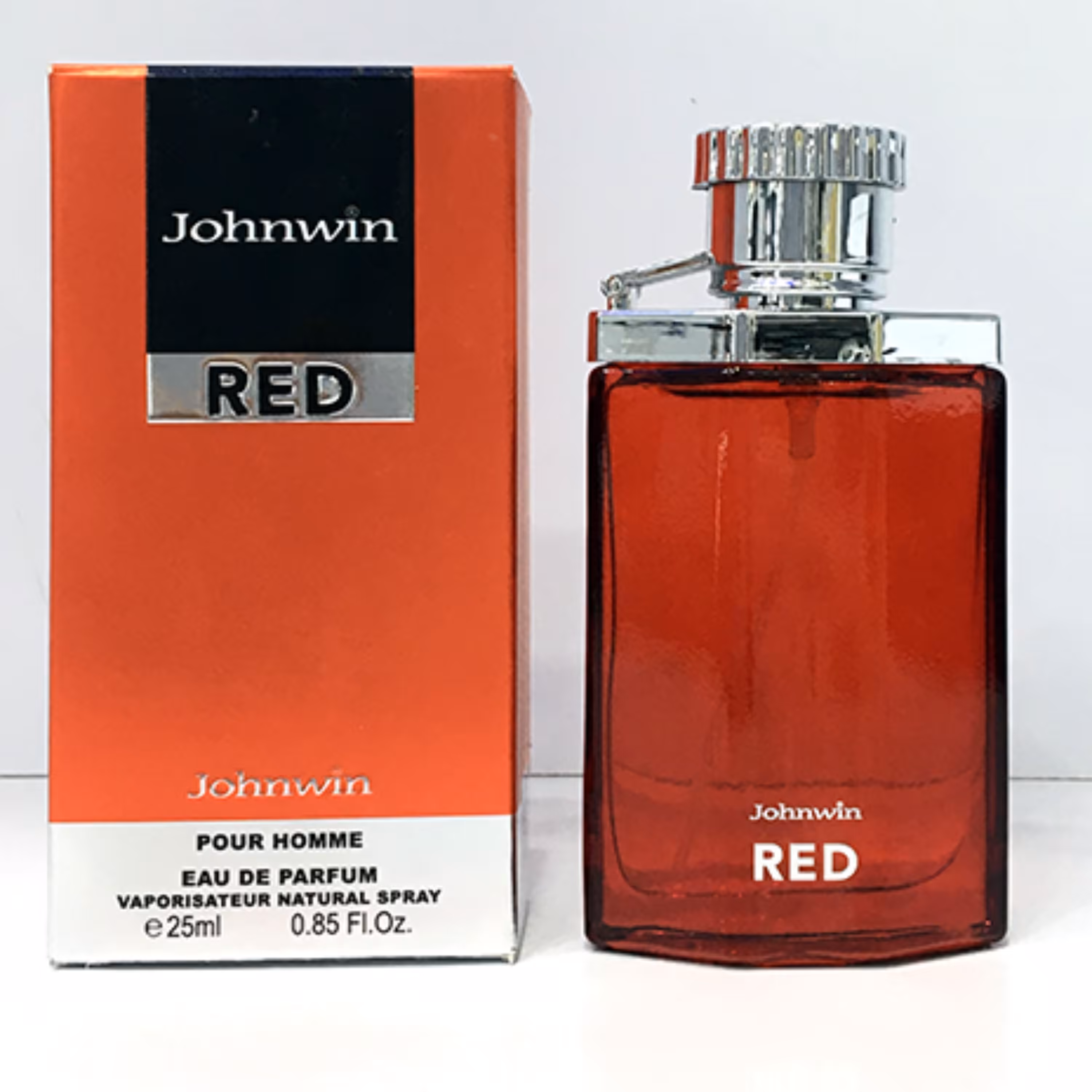 ادکلن 25میل جانوین مردانه با رایحه دانهیل قرمز ( Johnwin ) اورجینال