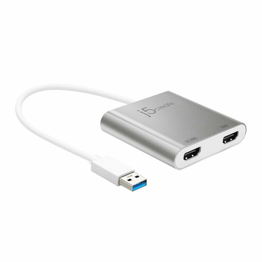 مبدل USB 3.0 به Dual HDMI جی5 کریت JUA365