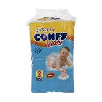پوشک کانفی Confy سایز 2 بسته 52 عددی