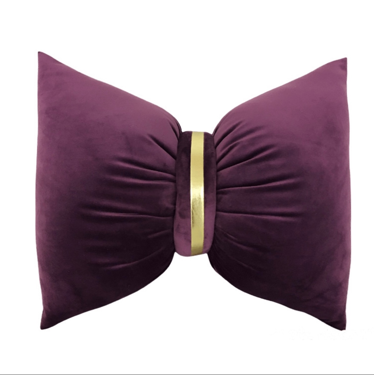 کوسن پاپیونی مخمل  67رنگ پارچه به انتخاب مشتری خرج کار چرم آینه ای