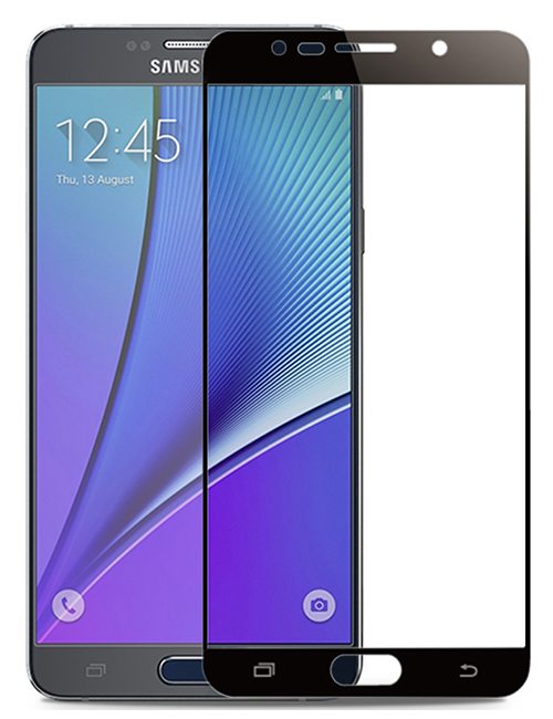 گلس نانو برای سامسونگ NOTE 5 فول کاور و تمام چسب