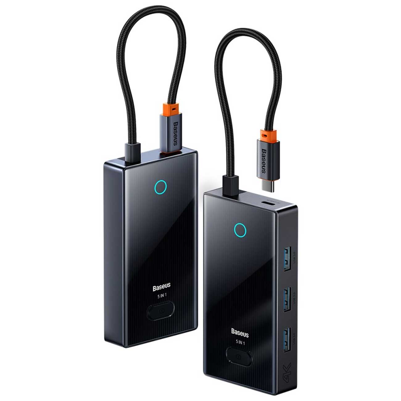 هاب تایپ سی 5 پورت بیسوس BS-OH077 WKYY030113