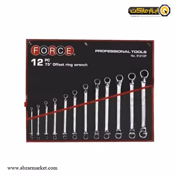 ست آچار دو سر رینگ فورس 12 عددی مدل 51213P
