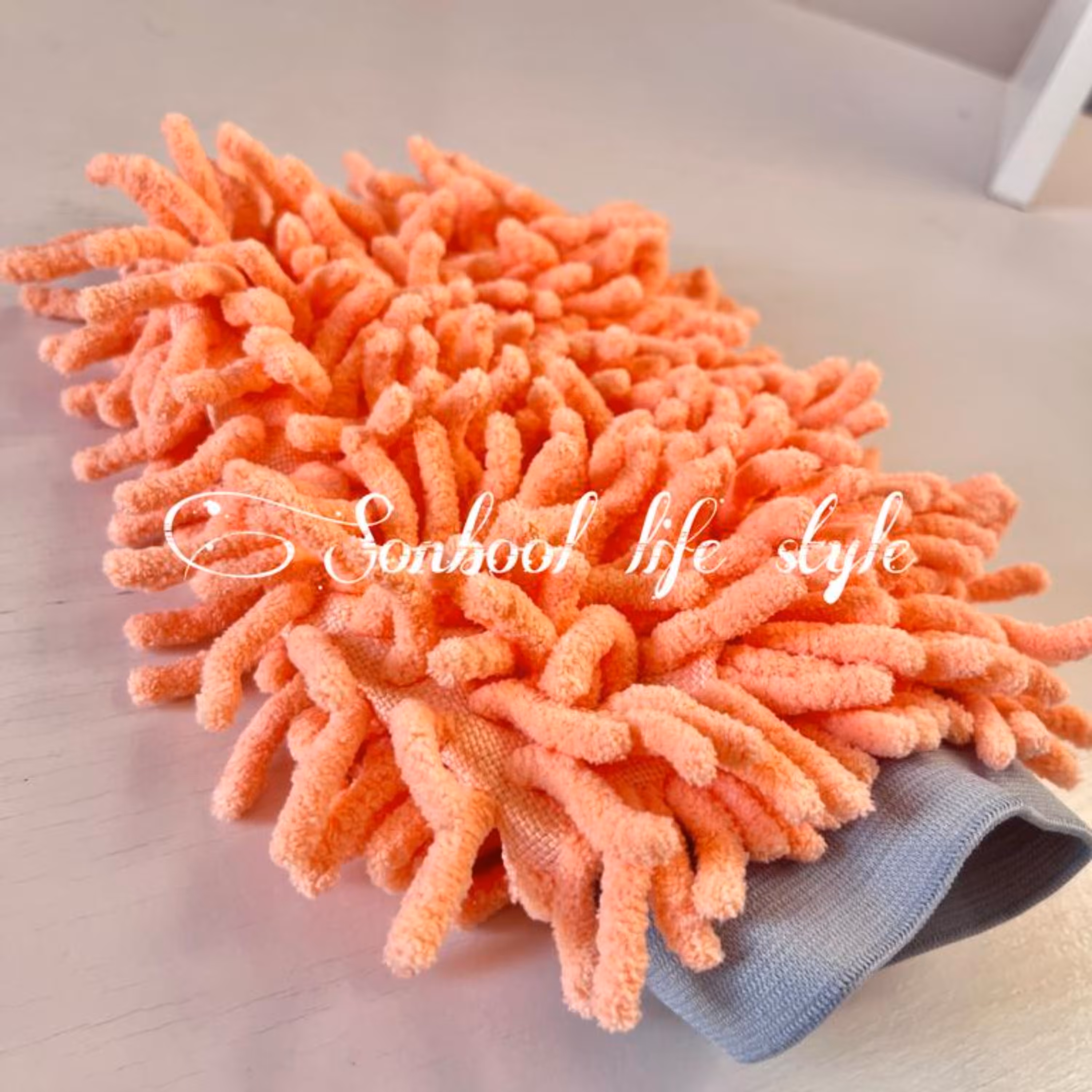 دستمال ماکارانی-رنگ نارنجی-کیفیت درجه یک-سایزXL