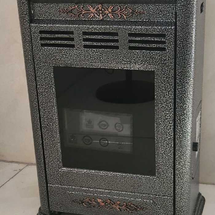 بخاری گازی جنرال 8000 رنگ سربی