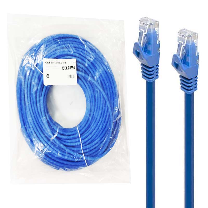 کابل 40 متری شبکه CAT6 بلدن Belden