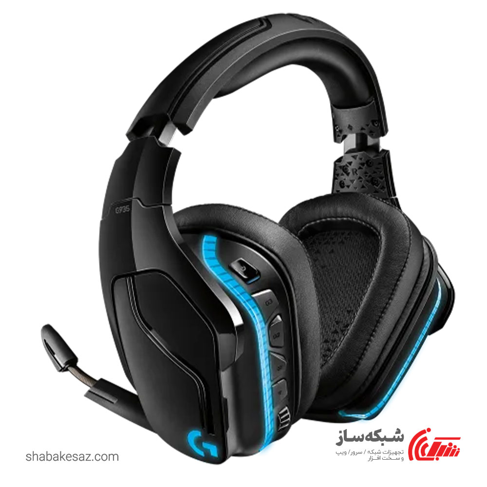 قیمت و خرید هدست لاجیتک گیمینگ بی سیم Logitech G935 RF - شبکه ساز