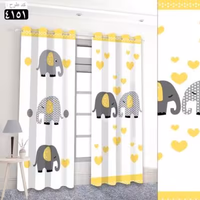 پرده تصویری طرح لارین