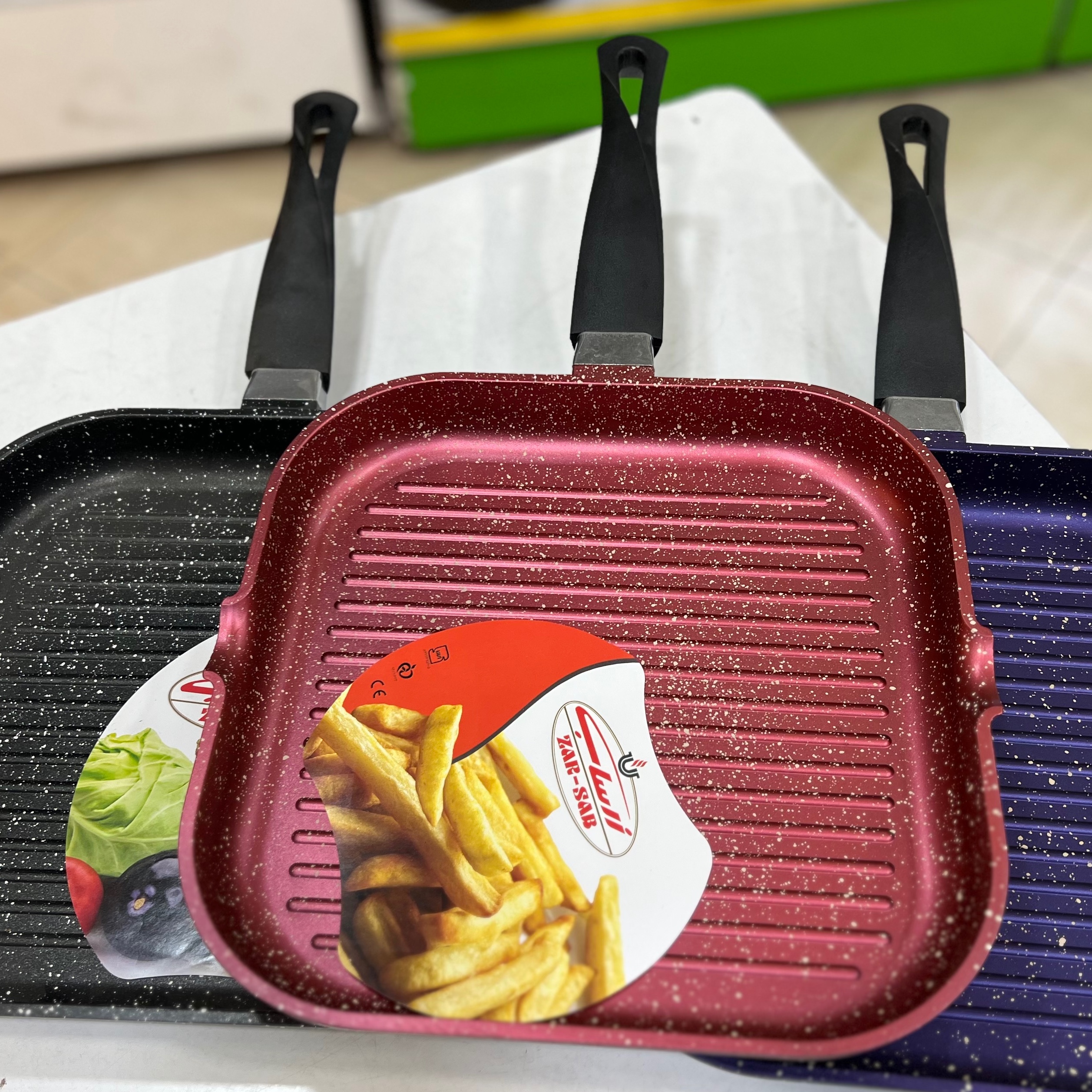 تابه گریل زرساب سایز 28