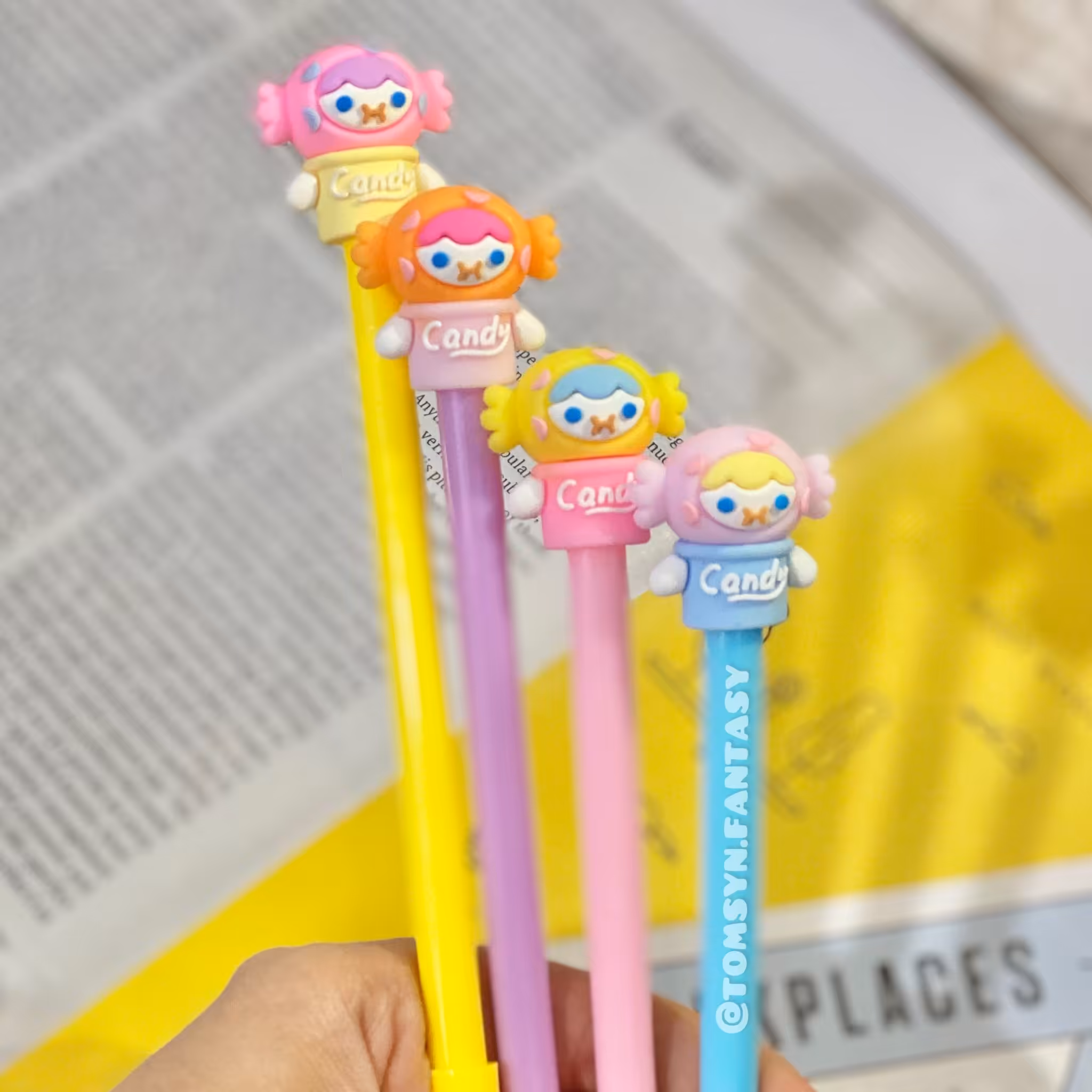 خودکار روان نویس عروسکی انیمه ماهی فانتزی وارداتی و باکیفیت