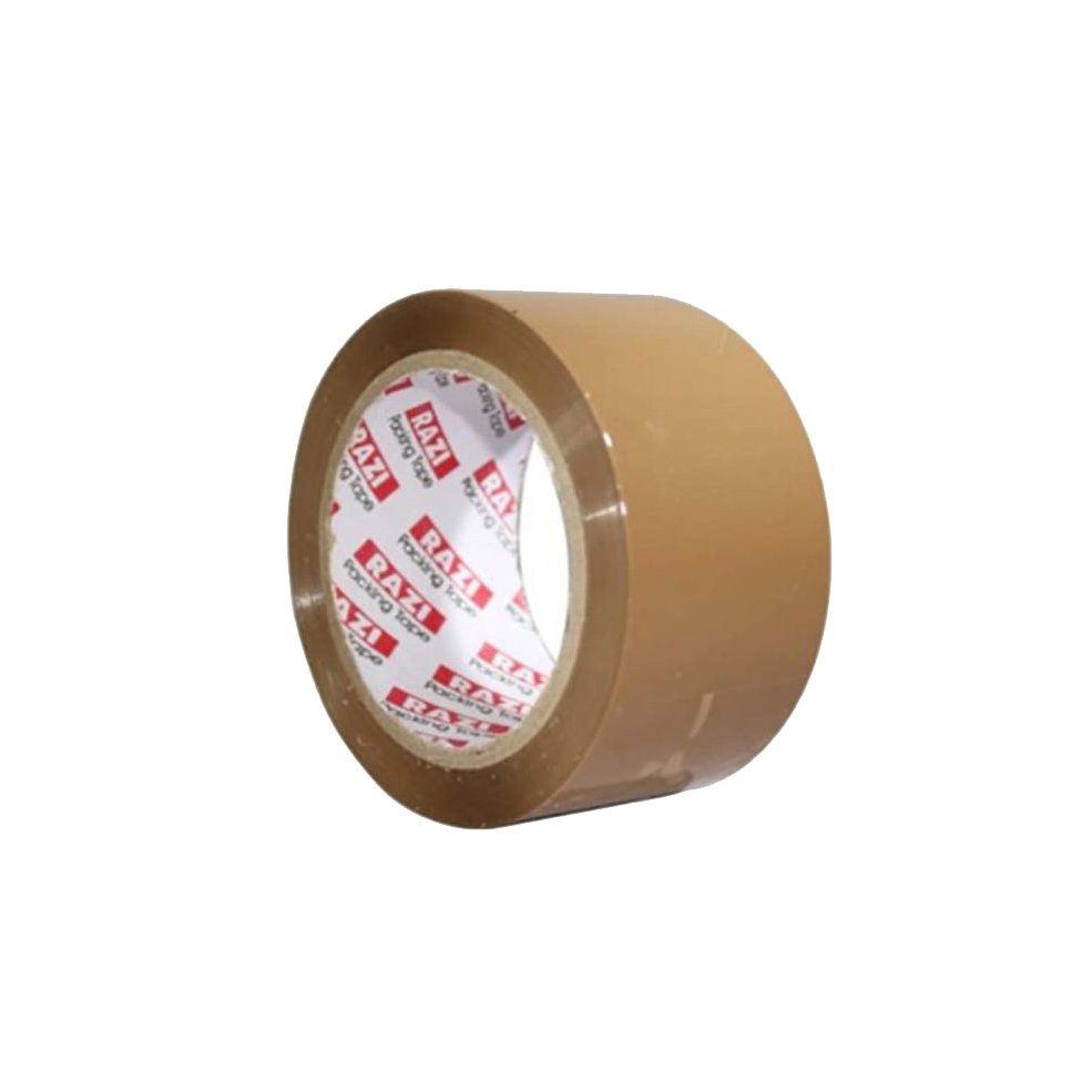 چسب پهن رازی مدل Packing Tape عرض 5 سانتی متری