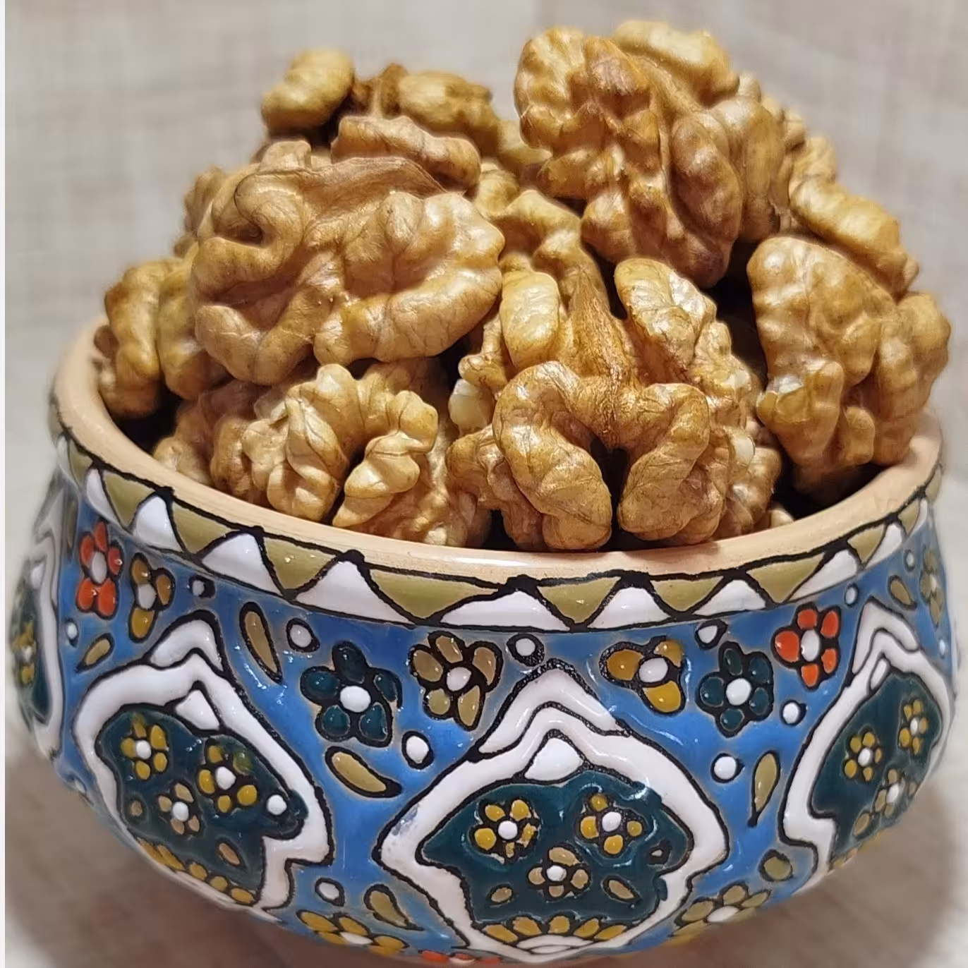  مغز گردو سفید روزشکن ایرانی،بسته3کیلویی،تازه و خوش طعم،ارسال رایگان