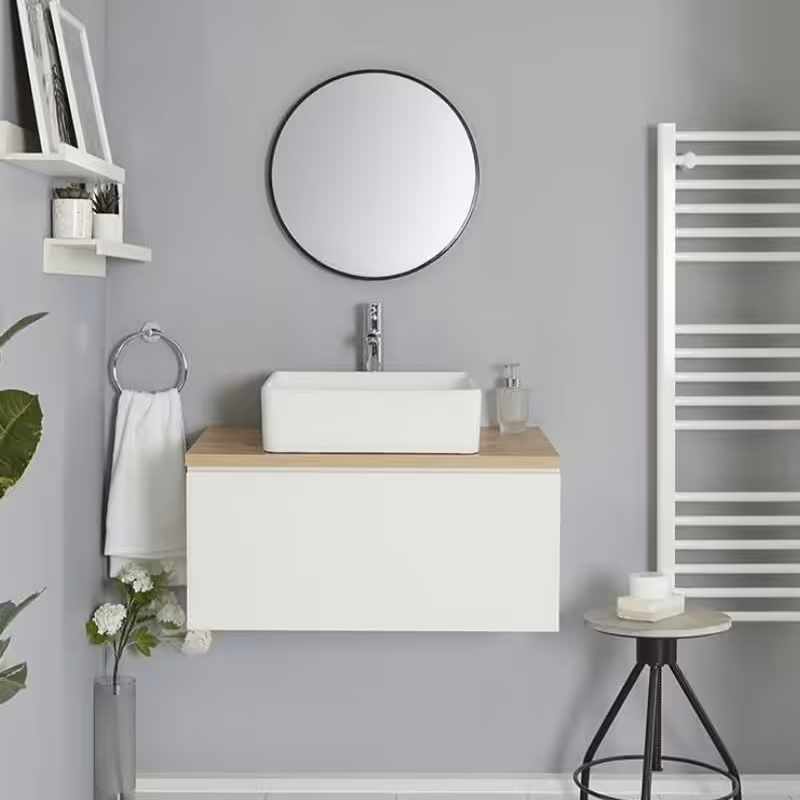 روشویی کابینت pvc سایز 70
