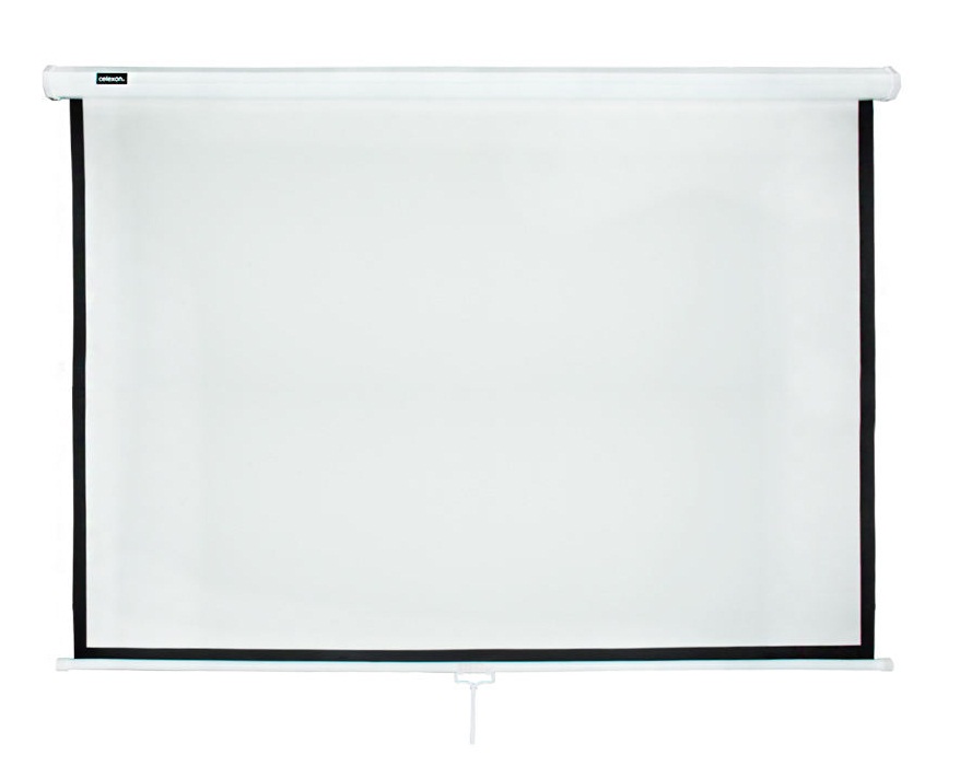 پرده نمایش مشکی برقی مدل CSB180A در ابعاد 180x180 سانتی متر