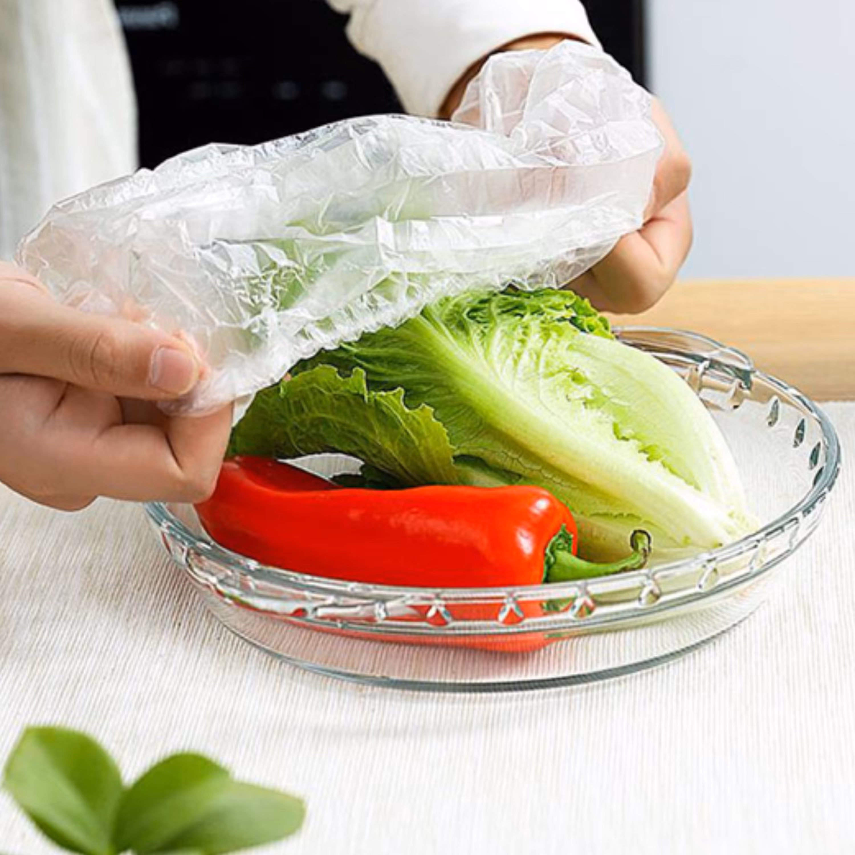 کاور پلاستیکی غذا بسته 100 عددی