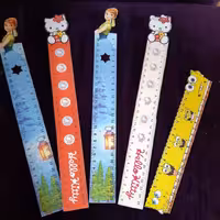 خط کش چوبی 15 و 25 سانتی متری