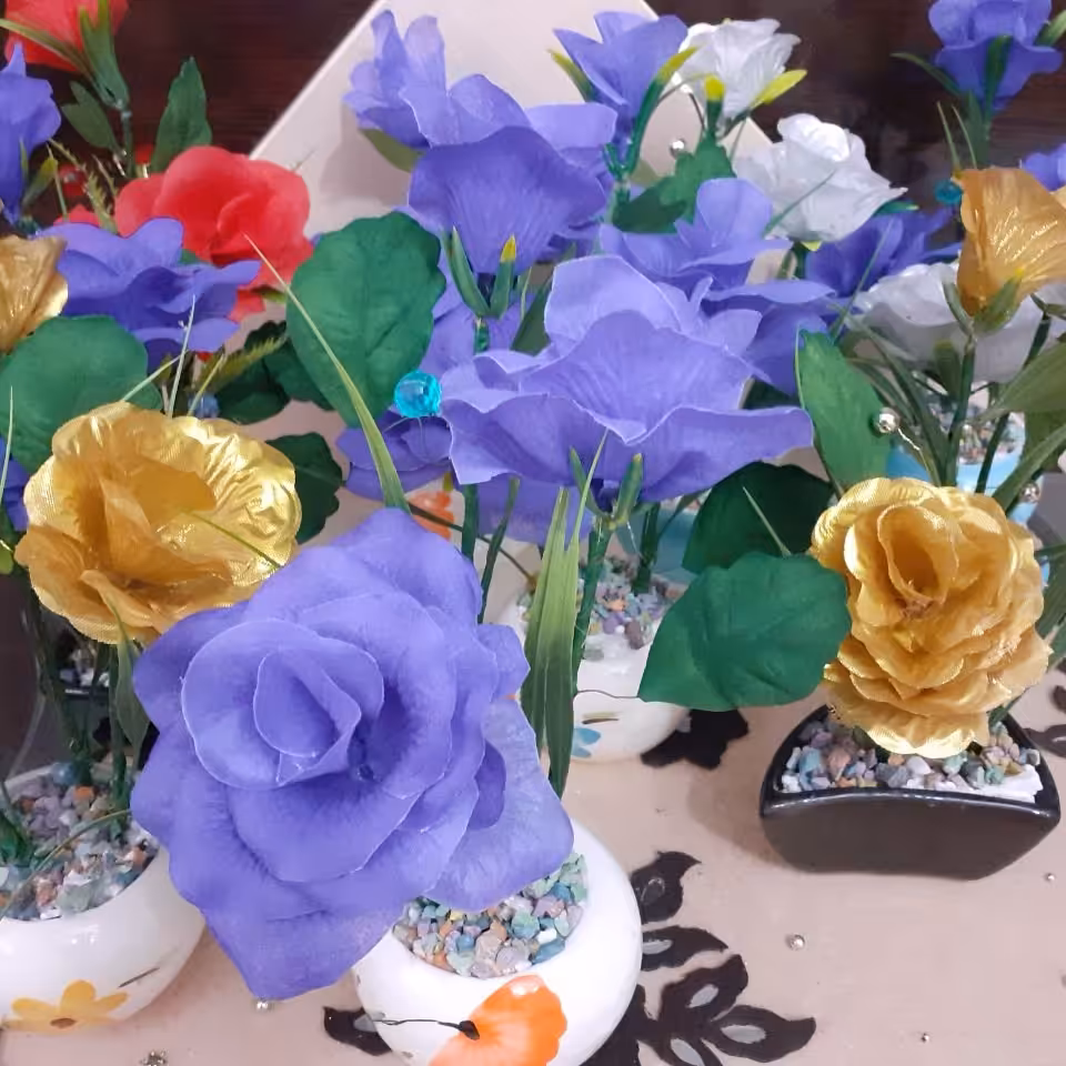 گلهای لمسی