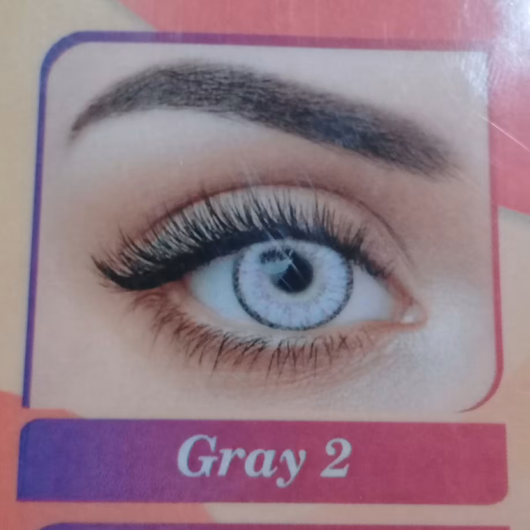 لنز چشم فصلی طوسی2 ( GRAY 2)باجالنزی هدیه برند نیو ویژن ساخت کره جنوبی