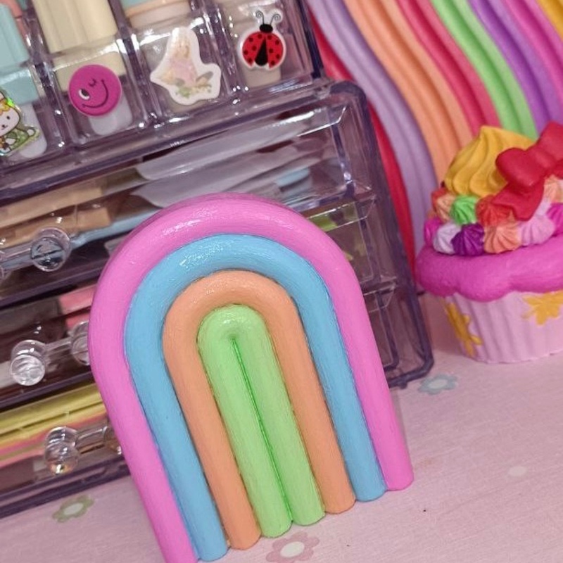 استند طرح رنگین کمان مدل 1 سایز 10 