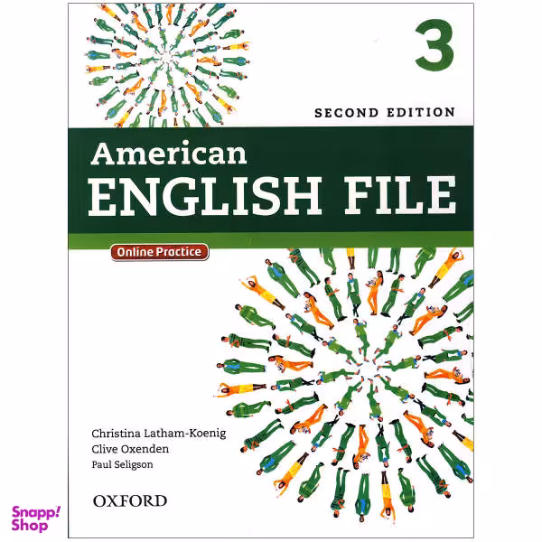 کتاب American English File 3 اثر جمعی از نویسندگان نشر زبان مهر