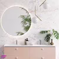 آینه آتریکس مدل بک لایت کد AM10