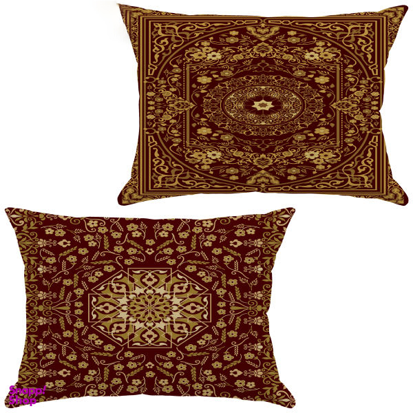کوسن مدل R21-10451-452 مجموعه 2 عددی چند رنگ