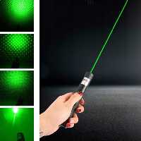 لیزر پوینتر سبز  303 شارژی برند اصلی با برد 12 کیلومتر