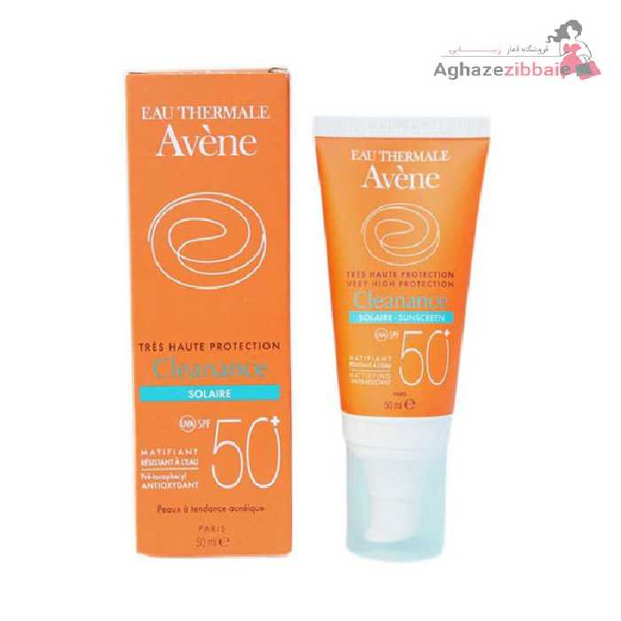 کرم ضد آفتاب بدون رنگ کلینانس سولایر اون پمپی حجم 50 میلی لیتر