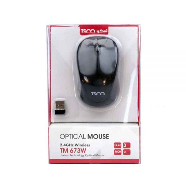 TSCO Wireless Optical Mouse TM 657W | ماوس بیسیم تسکو