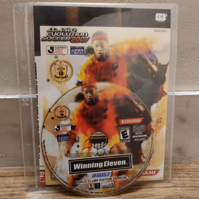 بازی پلی استیشن 2 Winning Eleven 2007 WORLDS CLUBS EDITION VERSION 11