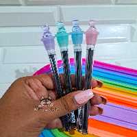 رنگ سبز  نوک 7 دهم بلند طرح گربه (یک عدد)به رنگ دقت کنید