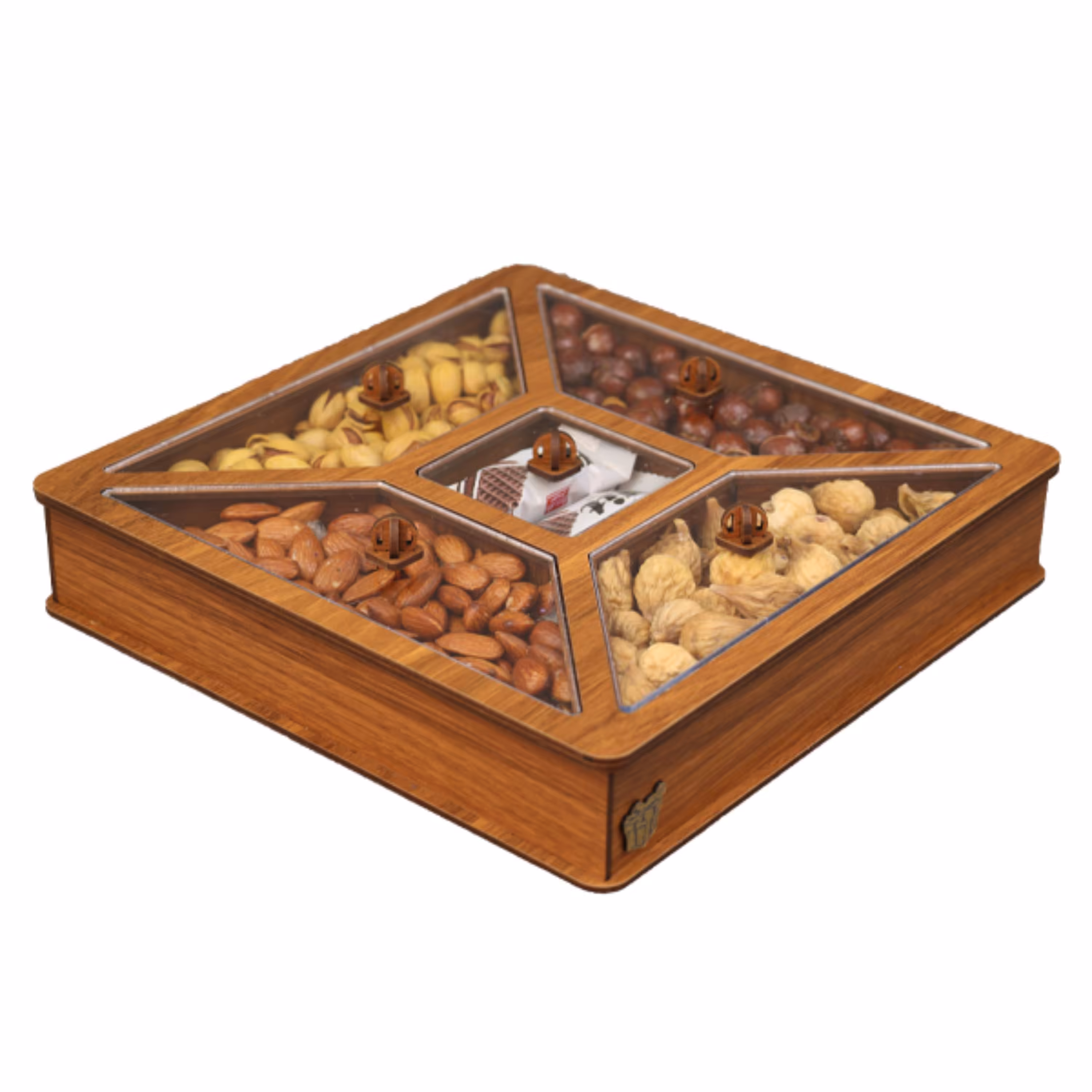 جعبه دمنوش جعبه پذیرایی آجیل لوکس باکس کد LB26-01