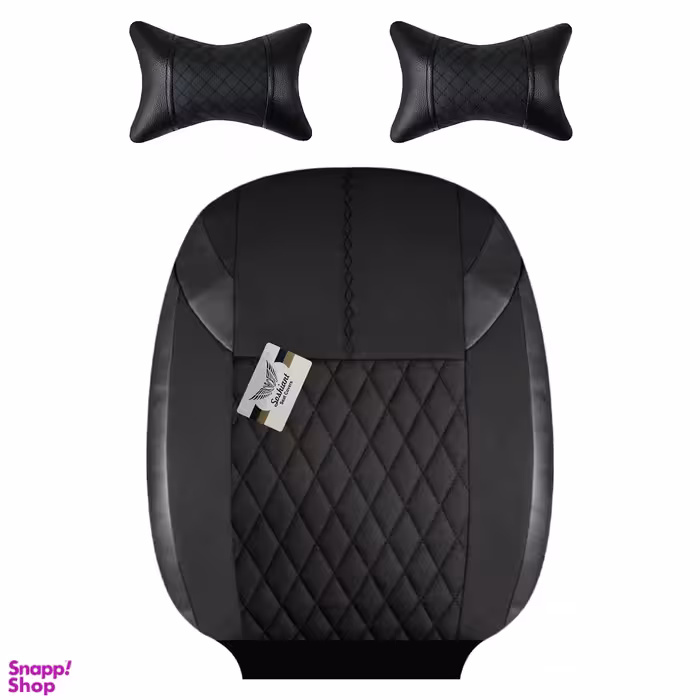 روکش صندلی خودرو سوشیانت مدل گندم مناسب برای ساینا به همراه پشت گردنی