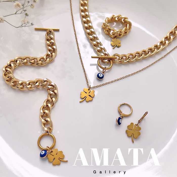 سرویس کارتیر مدل شبدر و چشمنظر رنگ ثابت