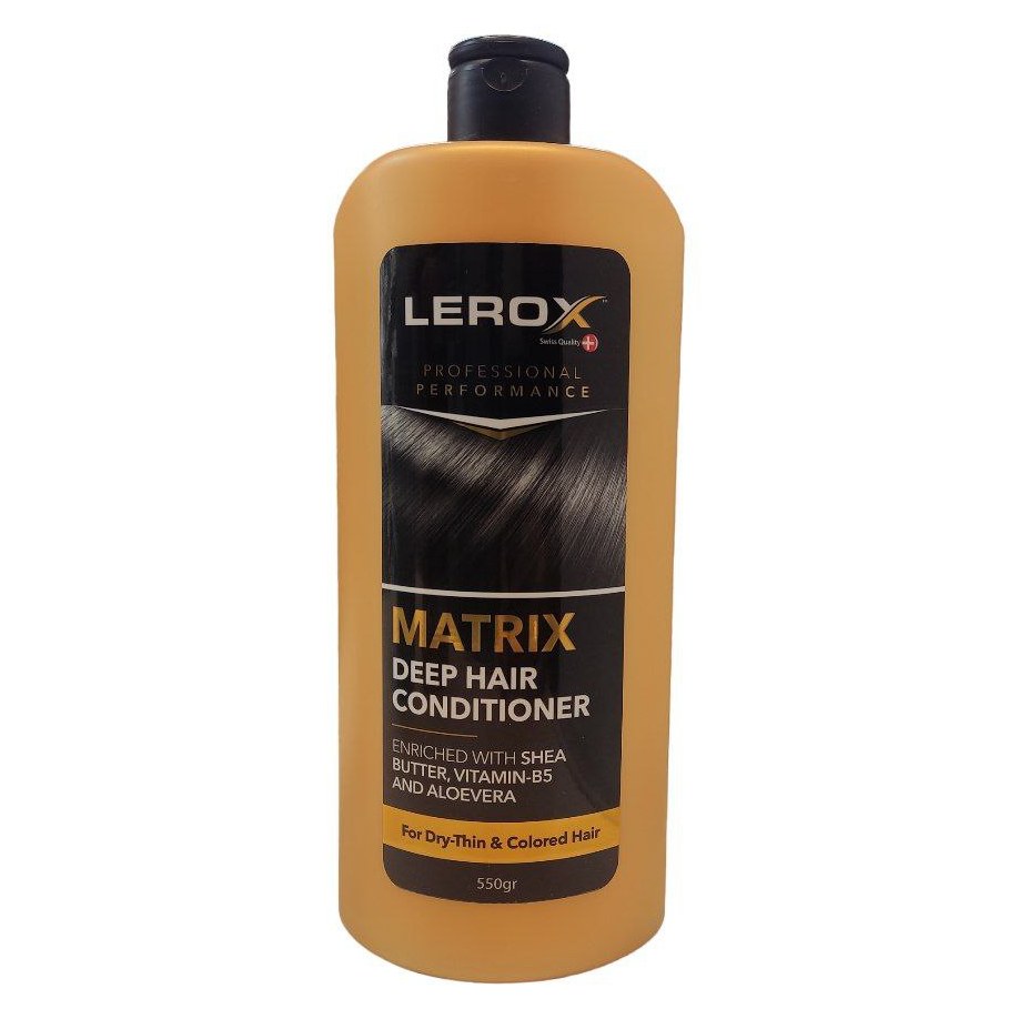 شامپو لروکس نرم کننده DEEP HAIR CONDITIONER رنگ شده و آسیب دیده 550 گرم  3200