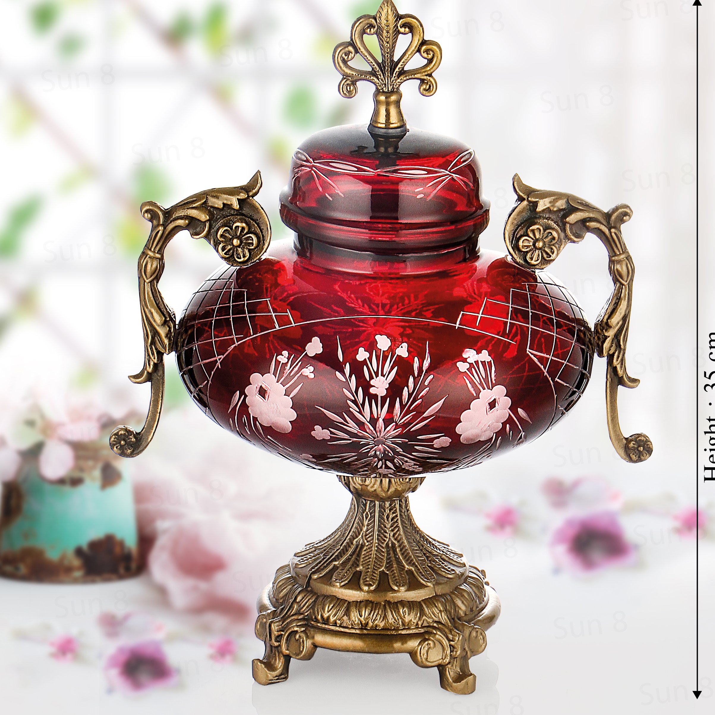 جام کریستال دکوری