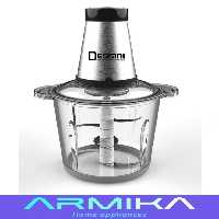 خرد کن 3 لیتری دسینی ، 6 تیغه ، کاسه شیشه ای ، مدل 990