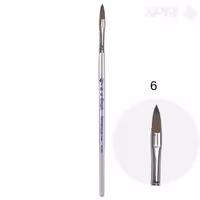 قلم موی اشکی کاشت ناخن گراف GRAPH شماره 6