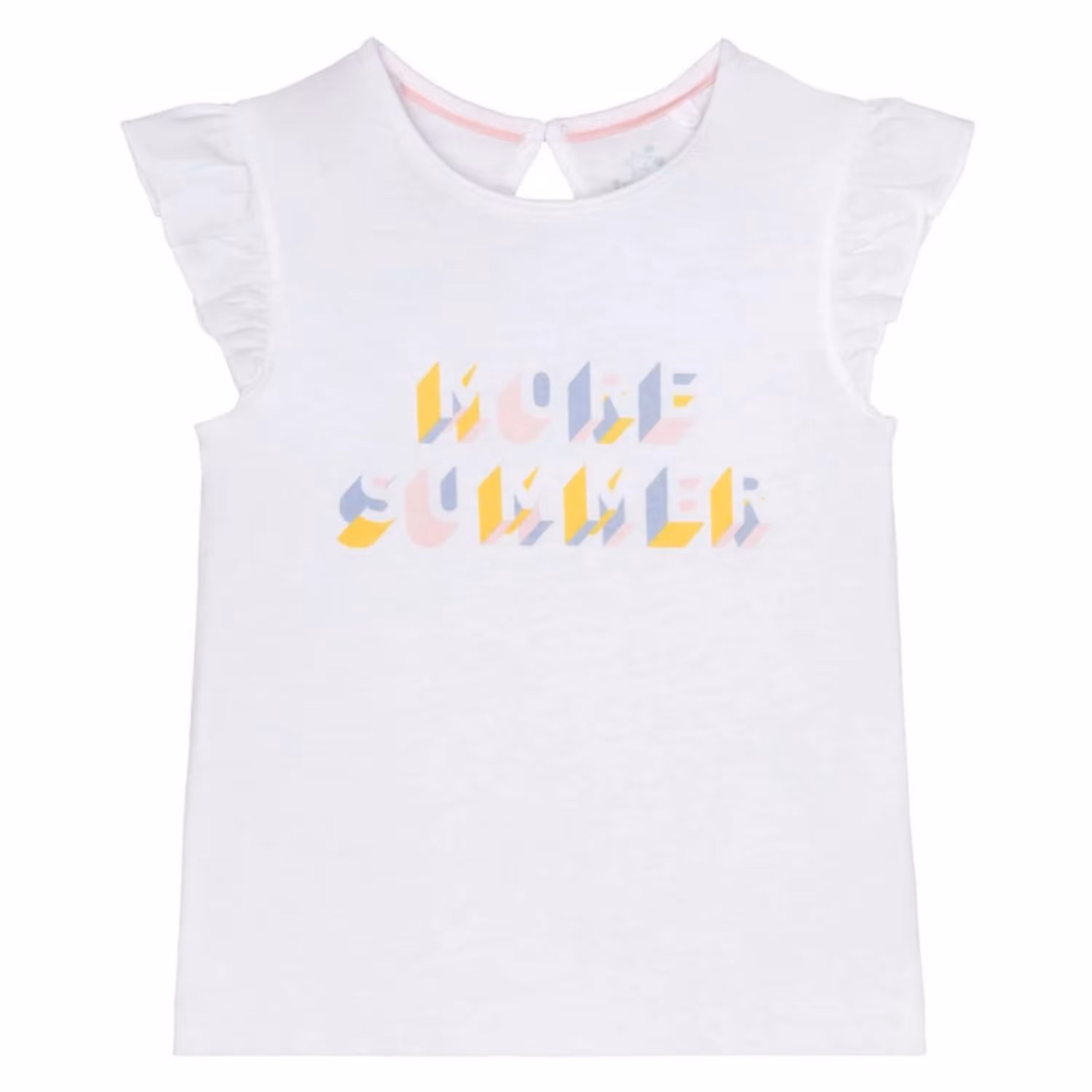 تی شرت آستین کوتاه دخترانه لوپیلو مدل 8271414 سایز 1-2 سال