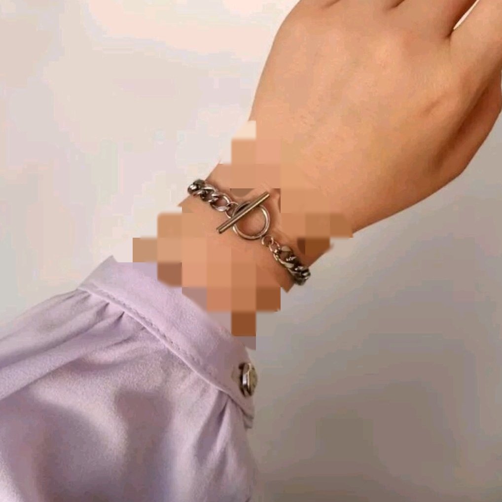 دستبند کارتیر قفل تی استیل